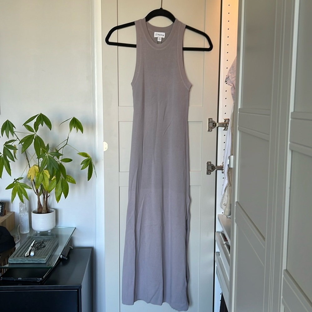 The drop midi dress